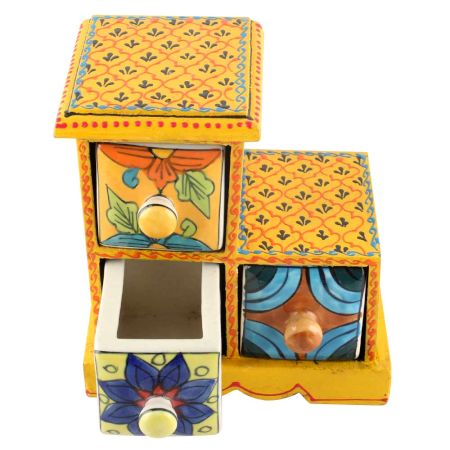 Spice Box Masala Rack Container Gift Items 